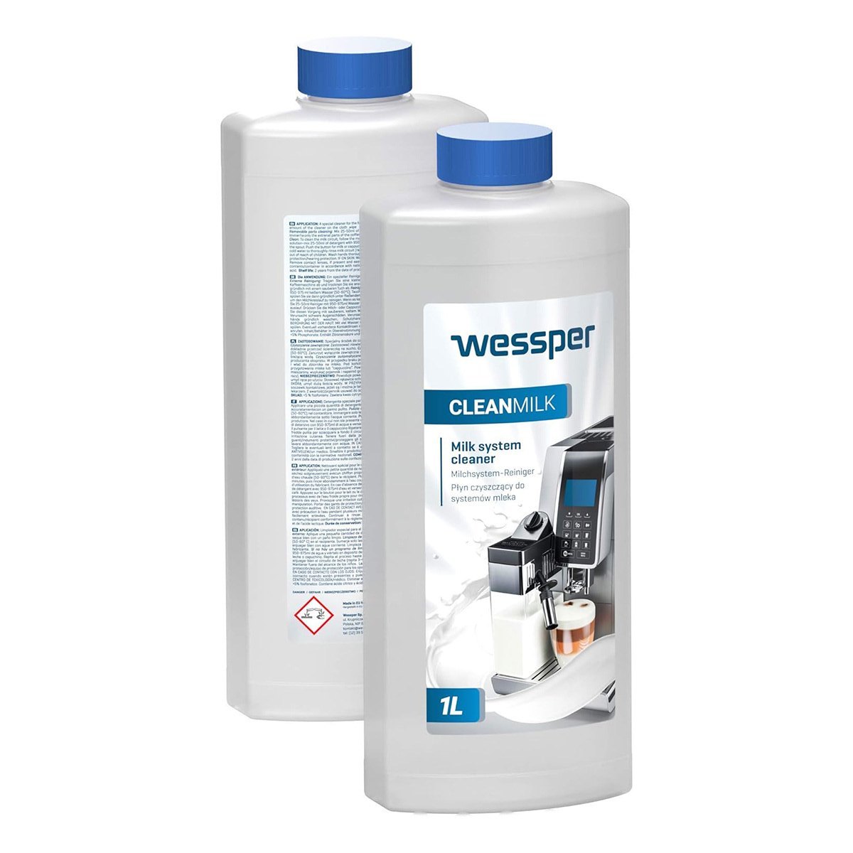 Wessper CleanMilk tejrendszer tisztító folyadék